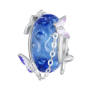 (Bild für) Pandora Style Butterfly Quasten-Anhänger - SCC2461