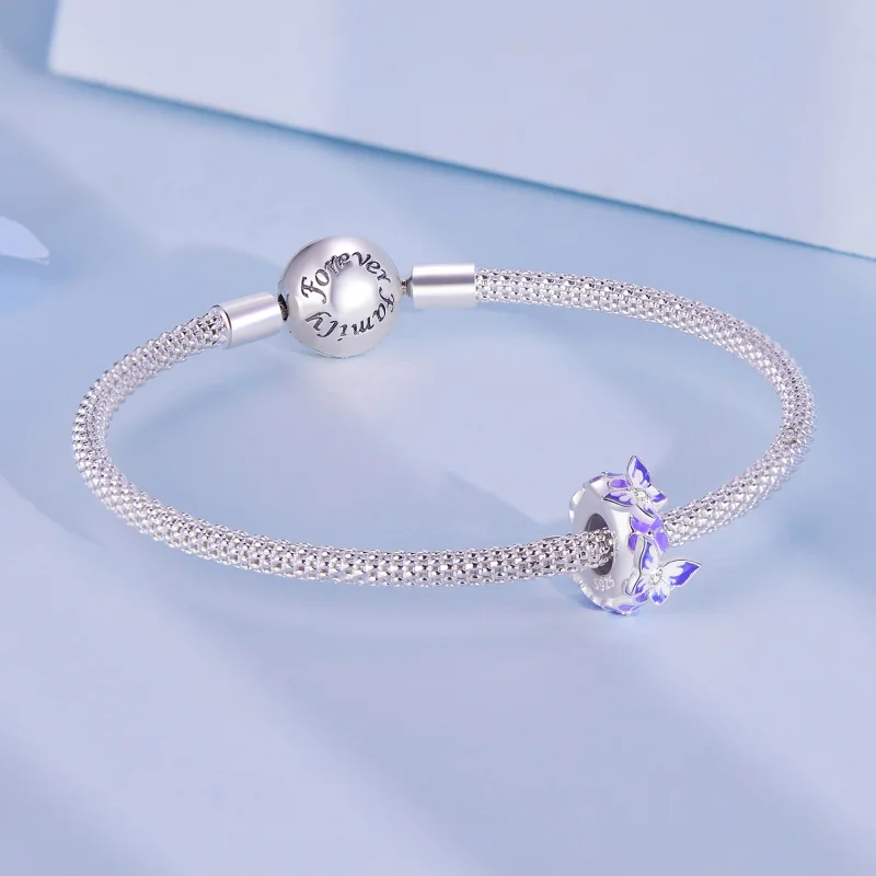 (Bild für) Pandora Style Butterfly Spacer - SCC2462 - Ansicht 5