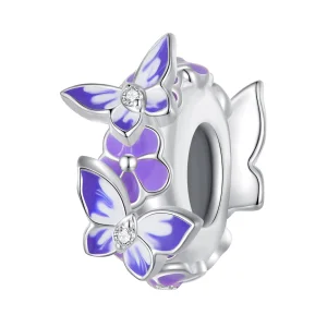 (Bild für) Pandora Style Butterfly Spacer - SCC2462