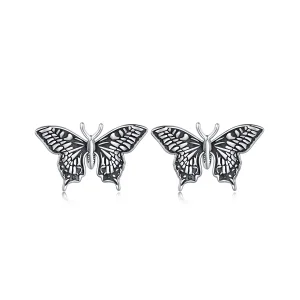 (Bild für) Pandora Style Butterfly Studs Ohrstecker - SCE1637