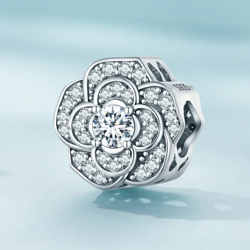 (Bild für) Pandora Style Camellia Charm - SCC2493 - Ansicht 2