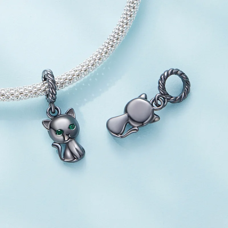(Bild für) Pandora Style Cat Dangle - SCX122-D - Ansicht 4