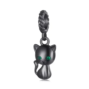 (Bild für) Pandora Style Cat Dangle - SCX122-D