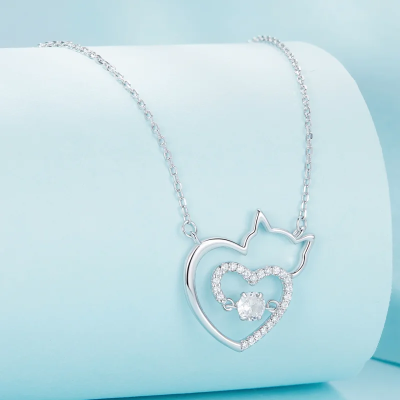 (Bild für) Pandora Style Cat Smart Necklace - SCN503 - Ansicht 2