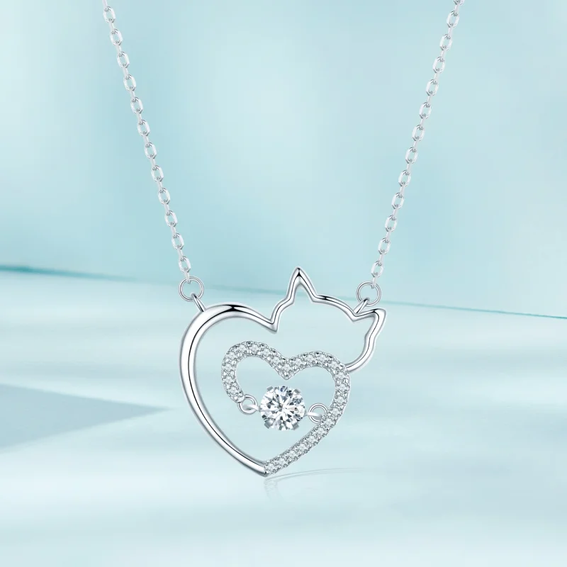 (Bild für) Pandora Style Cat Smart Necklace - SCN503 - Ansicht 3