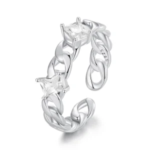 (Bild für) Pandora Style Chain Open Ring - SCR977-E