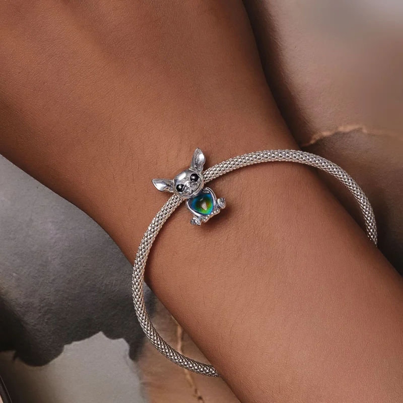 (Bild für) Pandora Style Chihuahua Charm - SCC2601 - Ansicht 8