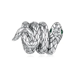 (Bild für) Pandora Style Coiled Spirit Snake Charm - SCC2549