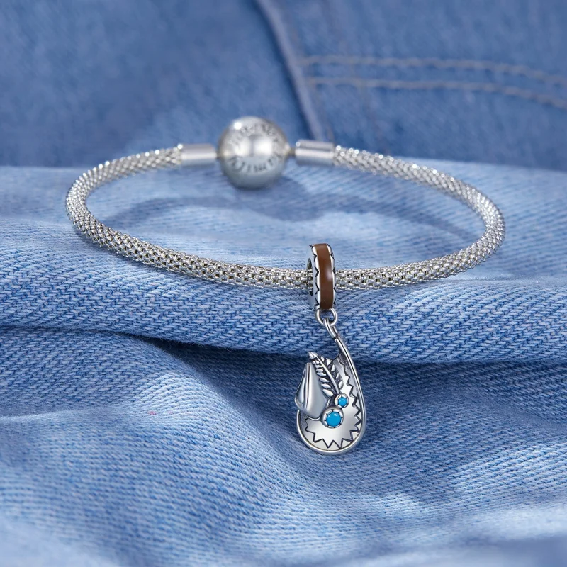 (Bild für) Pandora Style Cowboy Hat Anhänger - SCC2565 - Ansicht 3