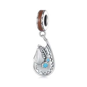 (Bild für) Pandora Style Cowboy Hat Anhänger - SCC2565