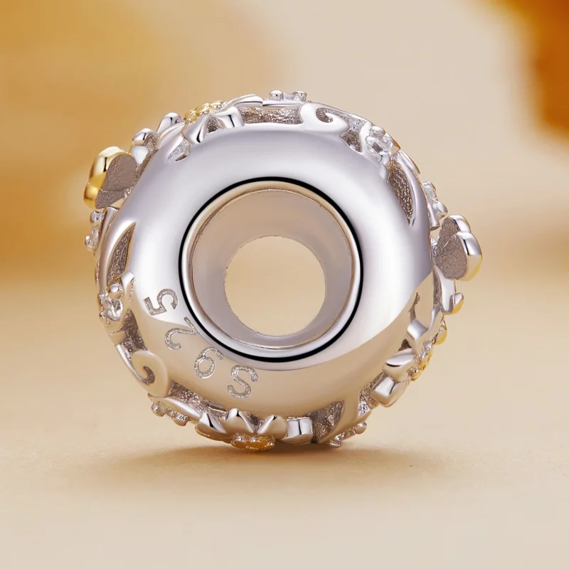 (Bild für) Pandora Style Daisy Bee Silikone Abstandshalter - BSC819 - Ansicht 3