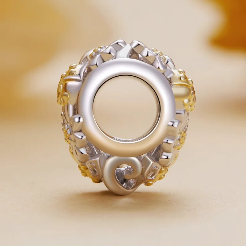 (Bild für) Pandora Style Daisy Ladybug Charm - BSC817 - Ansicht 3