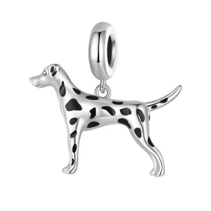 (Bild für) Pandora Style Dalmatian Anhänger - BSC798
