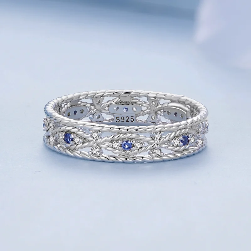(Bild für) Pandora Style Devil Eye Ring - BSR456 - Ansicht 3