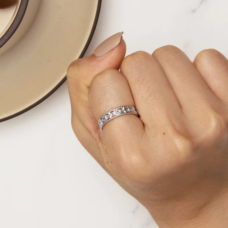(Bild für) Pandora Style Devil Eye Ring - BSR456 - Ansicht 6