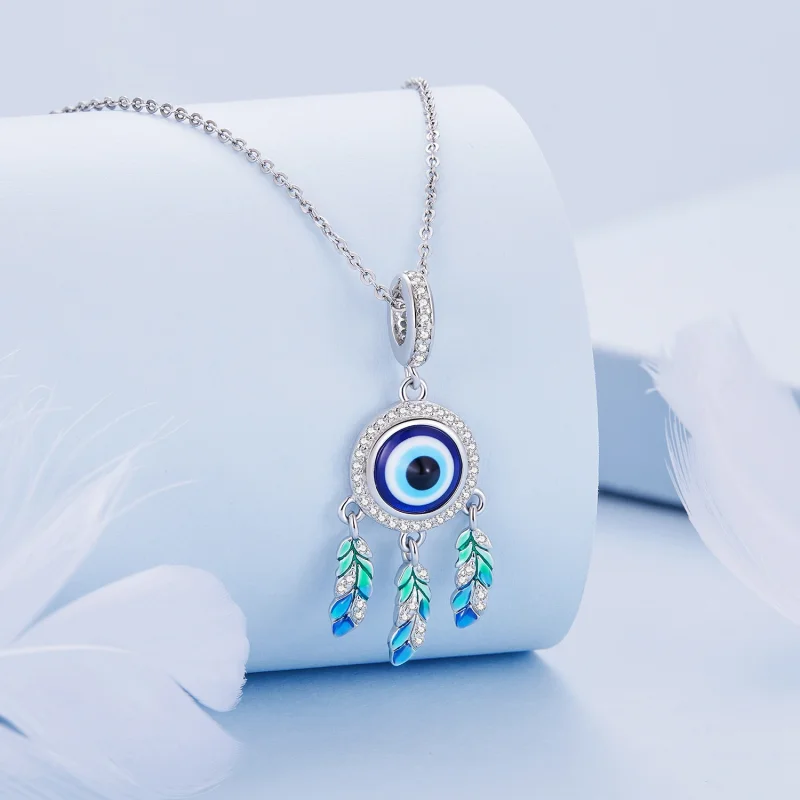 (Bild für) Pandora Style Devil's Eye Anhänger - BSC785 - Ansicht 2