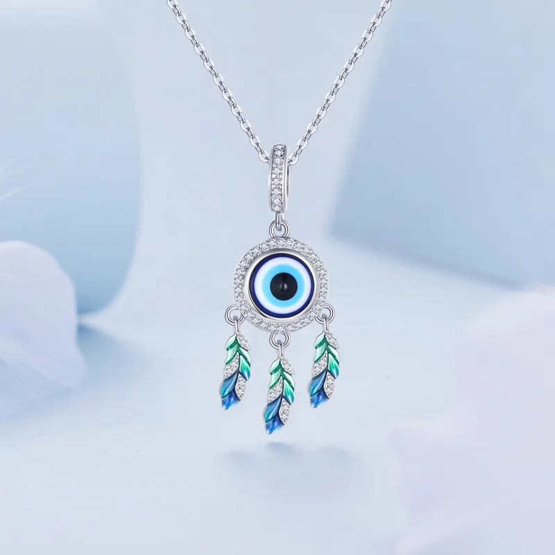 (Bild für) Pandora Style Devil's Eye Anhänger - BSC785 - Ansicht 3