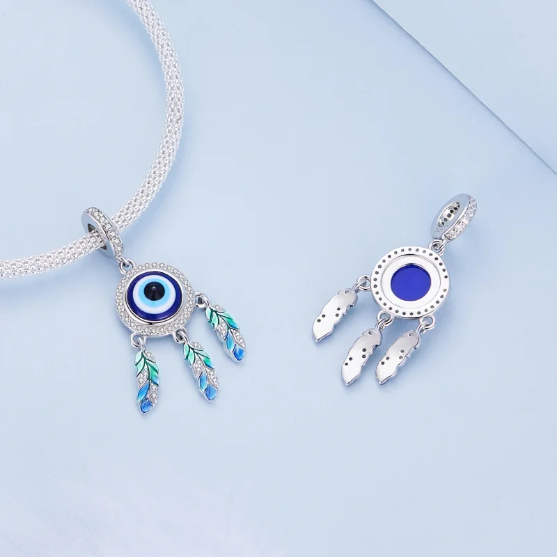 (Bild für) Pandora Style Devil's Eye Anhänger - BSC785 - Ansicht 5