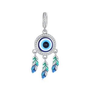 (Bild für) Pandora Style Devil's Eye Anhänger - BSC785