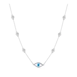 (Bild für) Pandora Style Devil's Eye Halskette - SCN505