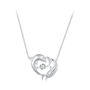 (Bild für) Pandora Style Dolphin Smart Necklace - BSN340