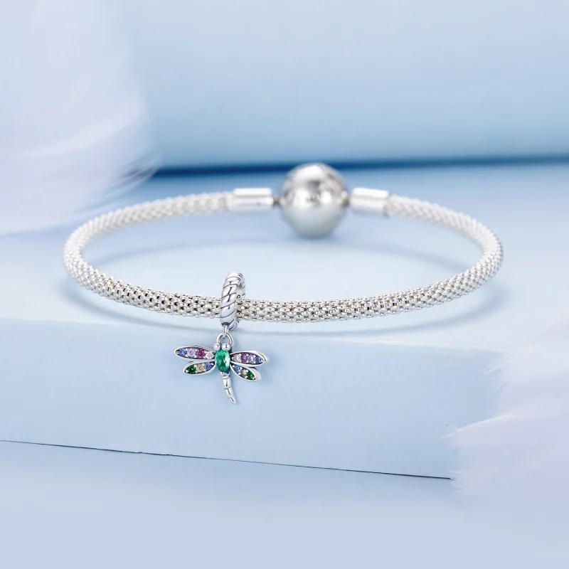 (Bild für) Pandora Style Dragonfly Dangle - SCX141 - Ansicht 3
