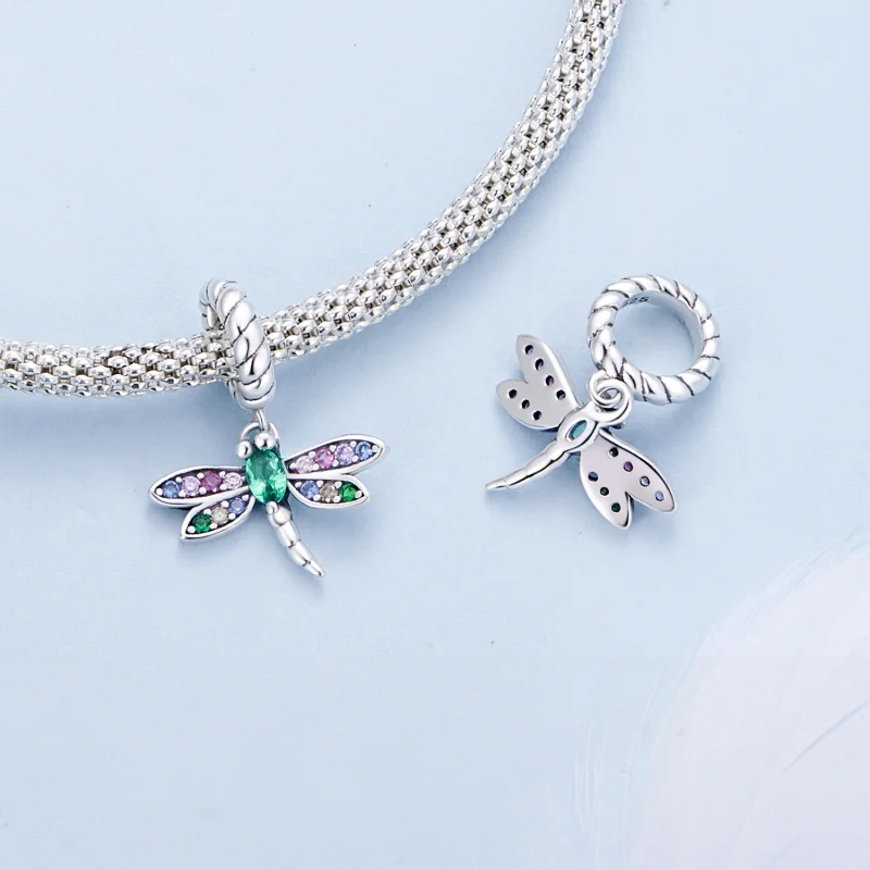 (Bild für) Pandora Style Dragonfly Dangle - SCX141 - Ansicht 4