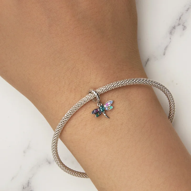 (Bild für) Pandora Style Dragonfly Dangle - SCX141 - Ansicht 6