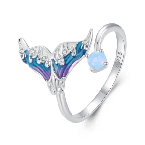 (Bild für) Pandora Style Dream Mermaid Open Ring - BSR494-E