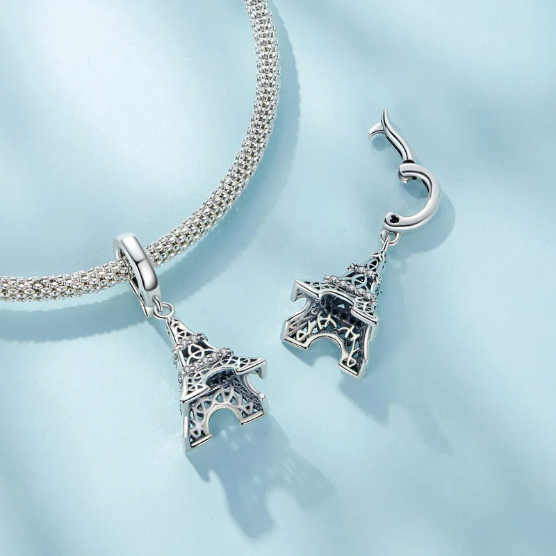 (Bild für) Pandora Style Eiffel Tower Anhänger - SCC2570 - Ansicht 5