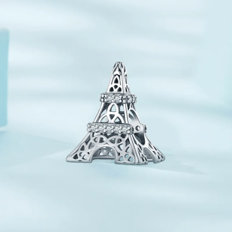 (Bild für) Pandora Style Eiffel Tower Charm - SCC2465 - Ansicht 2