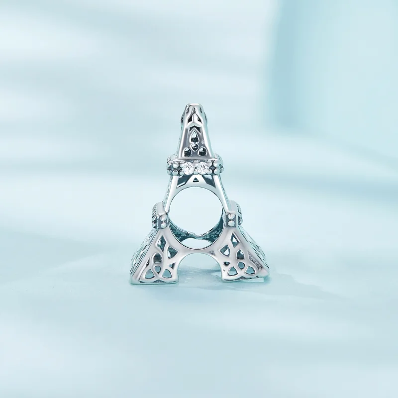 (Bild für) Pandora Style Eiffel Tower Charm - SCC2465 - Ansicht 3