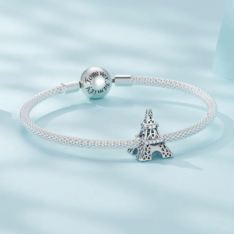 (Bild für) Pandora Style Eiffel Tower Charm - SCC2465 - Ansicht 5