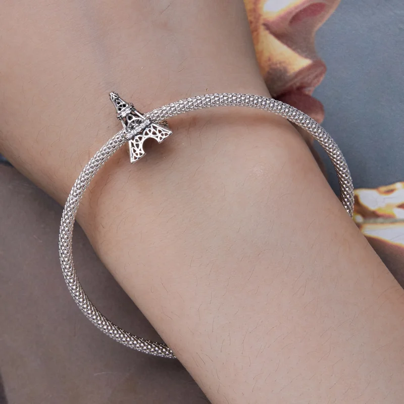 (Bild für) Pandora Style Eiffel Tower Charm - SCC2465 - Ansicht 6