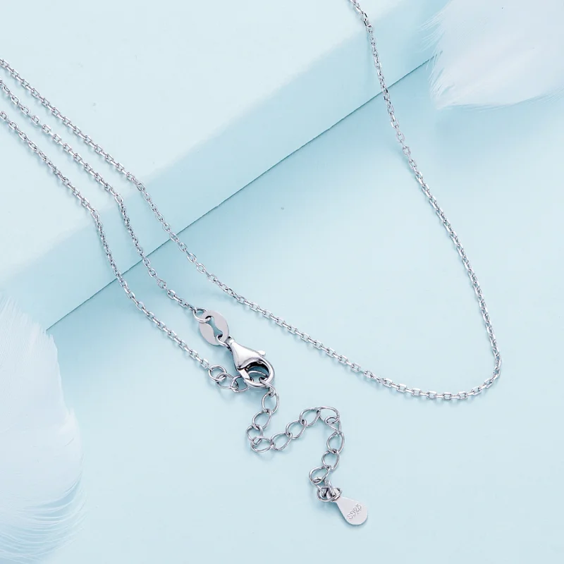 (Bild für) Pandora Style Einfache Silberkette - SCA018 - Ansicht 4