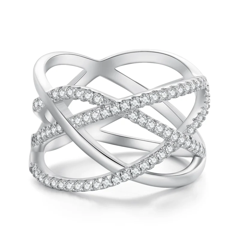 (Bild für) Pandora Style Einfacher Samsara Ring - BSR396 - Ansicht 8