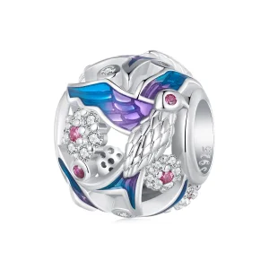 (Bild für) Pandora Style Eisvogel-Anhänger - SCC2627