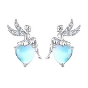 (Bild für) Pandora Style Elf Stecker Ohrringe - BSE796