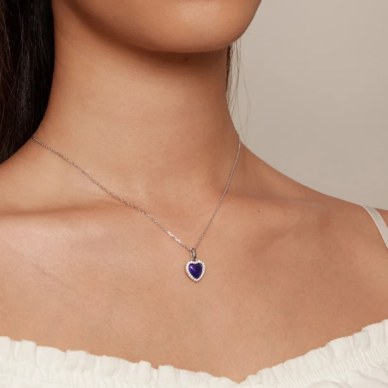 (Bild für) Pandora Style Emotional Heart Anhänger - BSN344 - Ansicht 6