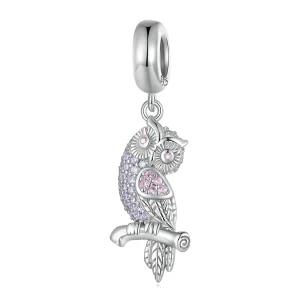 (Bild für) Pandora Style Eulen-Anhänger - BSC832