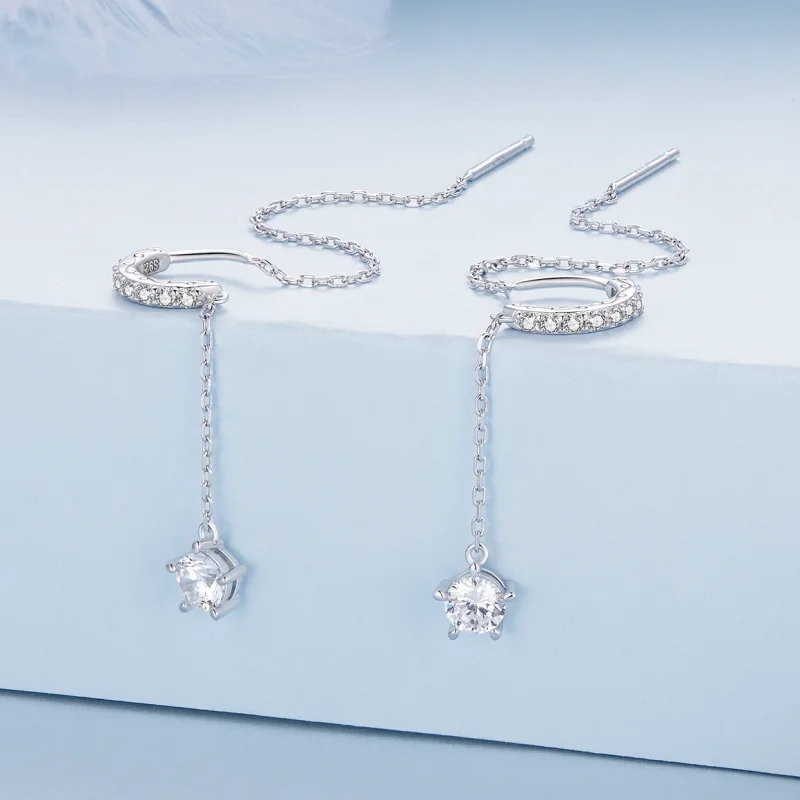(Bild für) Pandora Style Exquisite Dangle Earrings - BSE830 - Ansicht 2