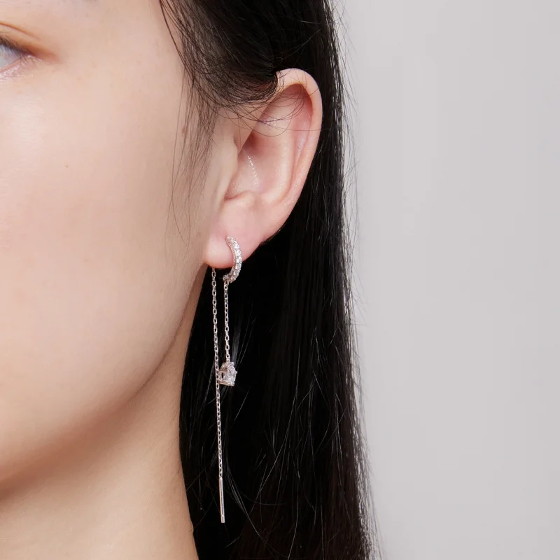 (Bild für) Pandora Style Exquisite Dangle Earrings - BSE830 - Ansicht 7