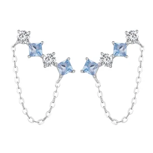 (Bild für) Pandora Style Exquisite Stone Studs Ohrringe - SCE1585