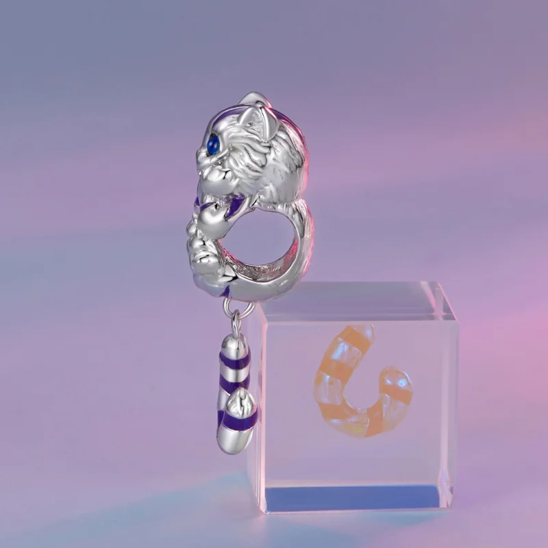 (Bild für) Pandora Style Fantasy Cat Charm - SCC2529 - Ansicht 3