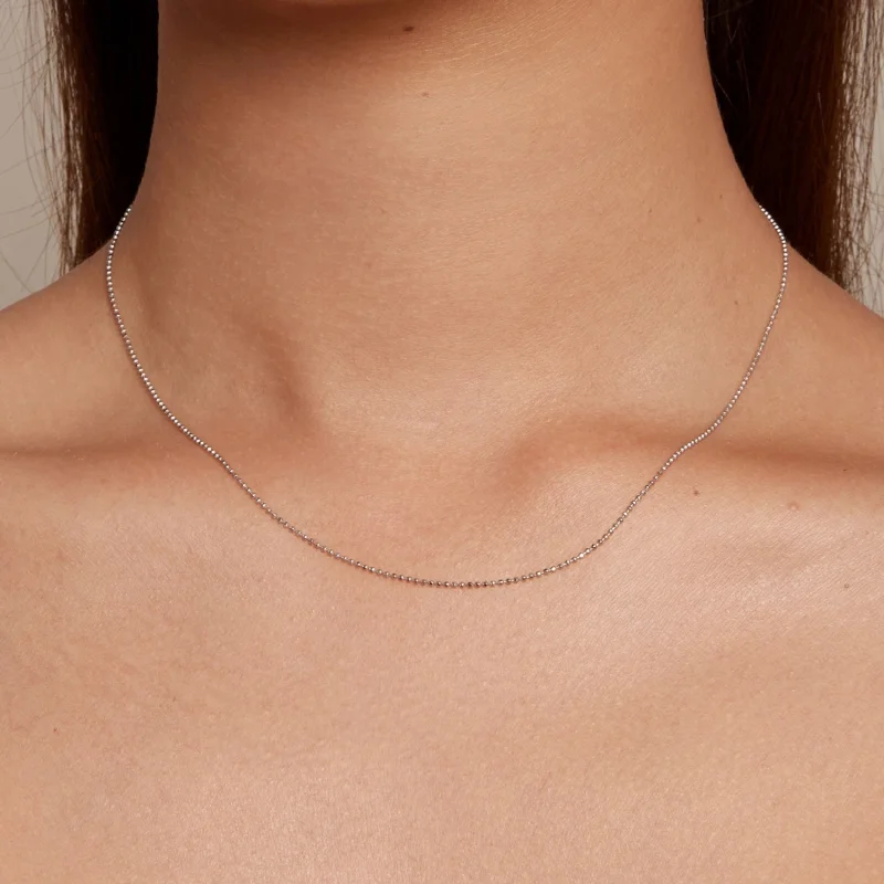 (Bild für) Pandora Style Flash Perlenkette Basic Halskette - SCA027 - Ansicht 8