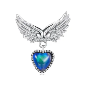 (Bild für) Pandora Style Flügel Wächter Emotionaler Stein Anhänger - SCC2581