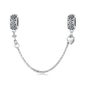 (Bild für) Pandora Style Flower of Life Silikon-Safe-Kette - SCC2632