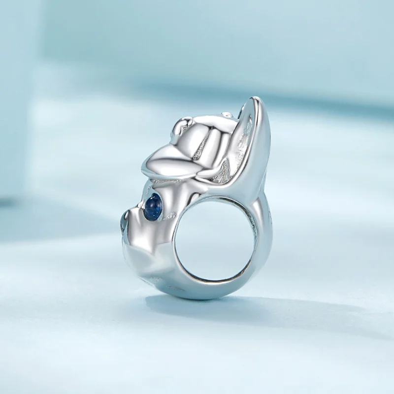 (Bild für) Pandora Style Französische Bulldogge Charm - SCC2588 - Ansicht 3