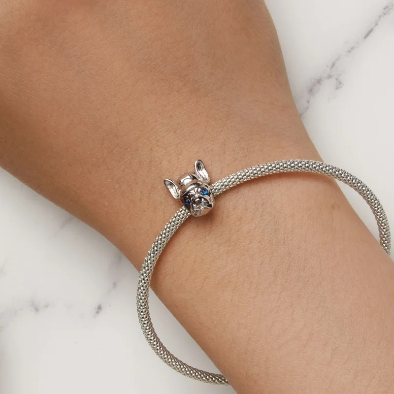 (Bild für) Pandora Style Französische Bulldogge Charm - SCC2588 - Ansicht 7