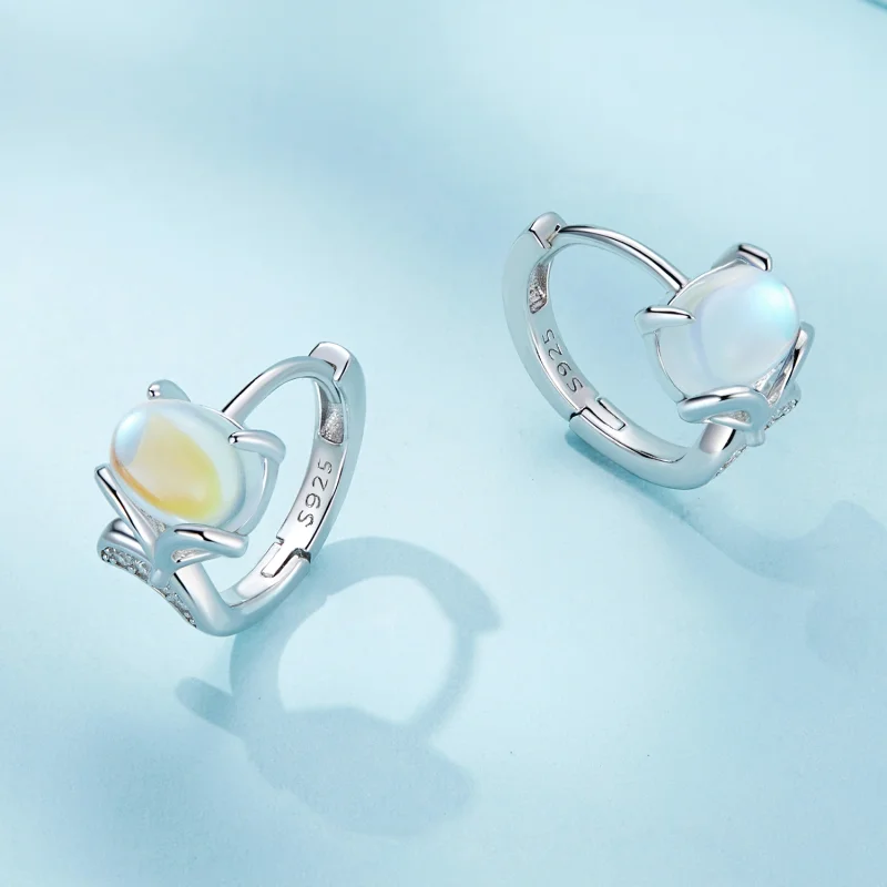 (Bild für) Pandora Style Fuchs Ohrringe - SCE1582 - Ansicht 3